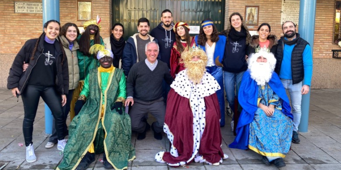 Sus Majestades los Reyes Magos de Orienten han visitado nuestra Parroquia